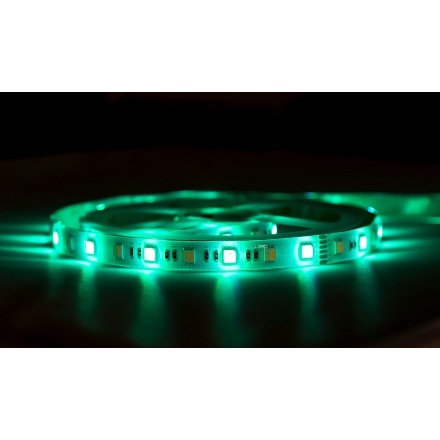 Immax NEO 07726L - LED RGB+CCT Dimbar remsa NEO LITE LED/24W/230V 5 m IP65 MUSIC Wi-Fi Tuya + fjärrkontroll