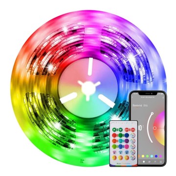 Immax NEO 07726L - LED RGB+CCT Dimbar remsa NEO LITE LED/24W/230V 5 m IP65 MUSIC Wi-Fi Tuya + fjärrkontroll