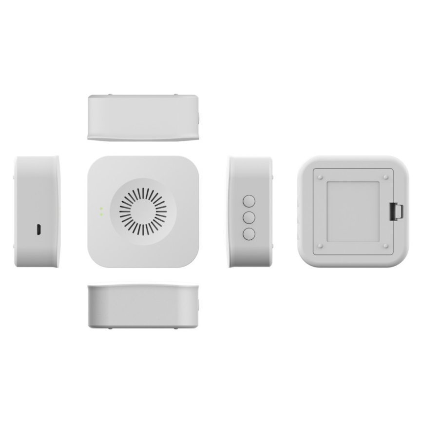 Immax NEO 07728L - Video ringklocka NEO LITE Smart 3x AA Wi-Fi Tuya IP54