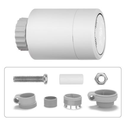 Immax NEO 07732A - UPPSÄTTNING 3x Termostathuvud 2xAA/3V Tuya