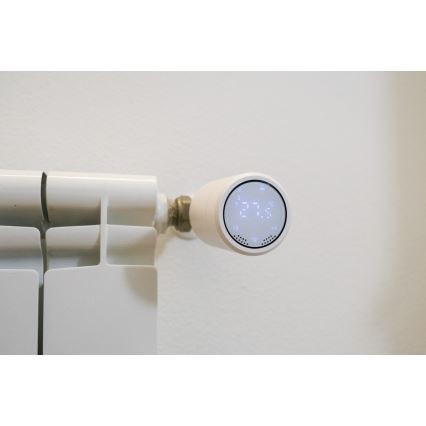 Immax NEO 07732C - KIT 4x Thermostatic head + BRIDGE PRO v3 2xAA/3V Wi-Fi Tuya