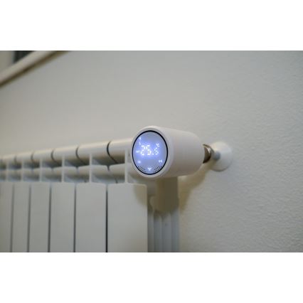 Immax NEO 07732C - KIT 4x Thermostatic head + BRIDGE PRO v3 2xAA/3V Wi-Fi Tuya
