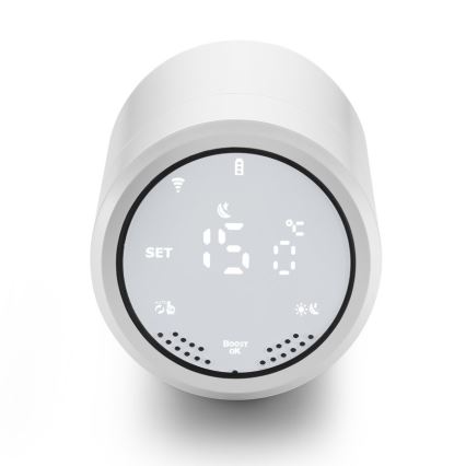 Immax NEO 07732C - KIT 4x Thermostatic head + BRIDGE PRO v3 2xAA/3V Wi-Fi Tuya