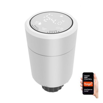 Immax NEO 07732L - Termostathuvud 2xAA/3V Tuya