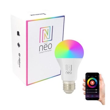 Immax NEO 07733L - LED RGB+CCT Ljusreglerad glödlampa NEO LITE E27/11W/230V 2700 - 6500K Wi-Fi Tuya