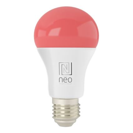 Immax NEO 07733L - LED RGB+CCT Ljusreglerad glödlampa NEO LITE E27/11W/230V 2700 - 6500K Wi-Fi Tuya
