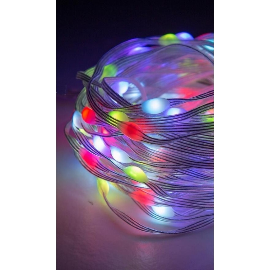 Immax NEO 07735L - LED RGB Ljusreglerad utomhus list NEO LITE LED/7,2W/230V 10 m IP44 Wi-Fi Tuya
