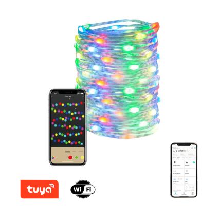 Immax NEO 07736L - LED RGB Ljusreglerad utomhus list NEO LITE LED/8,4W/230V 16 m IP44 Wi-Fi Tuya