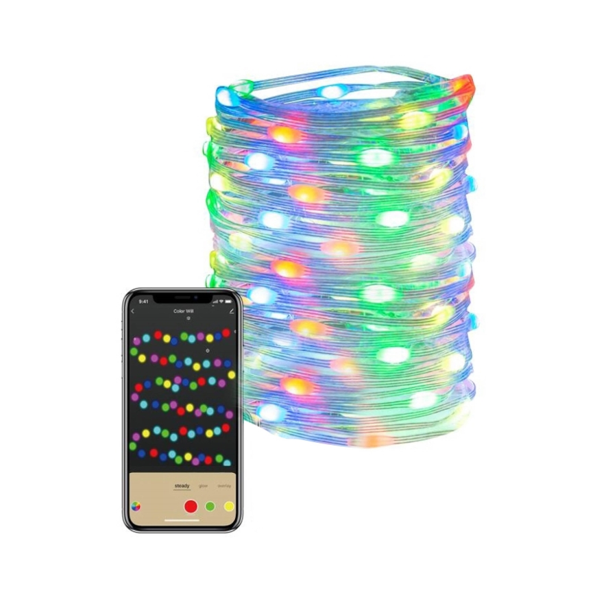 Immax NEO 07736L - LED RGB Ljusreglerad utomhus list NEO LITE LED/8,4W/230V 16 m IP44 Wi-Fi Tuya