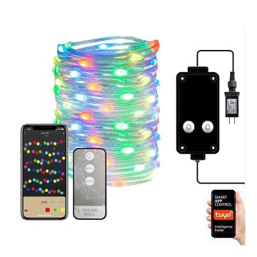 Immax NEO 07736L - LED RGB Ljusreglerad utomhus list NEO LITE LED/8,4W/230V 16 m IP44 Wi-Fi Tuya