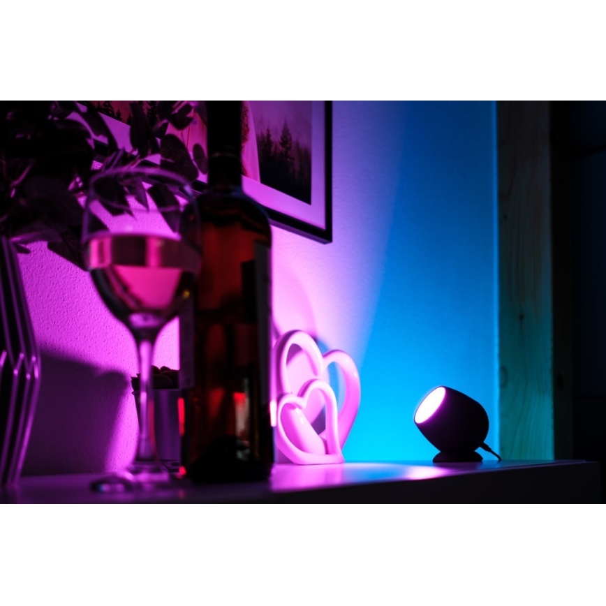 Immax NEO 07739L - LED RGB+CCT Ljusreglerad bordslampa ATMOSPHERE LED/3W/5V Wi-Fi Tuya