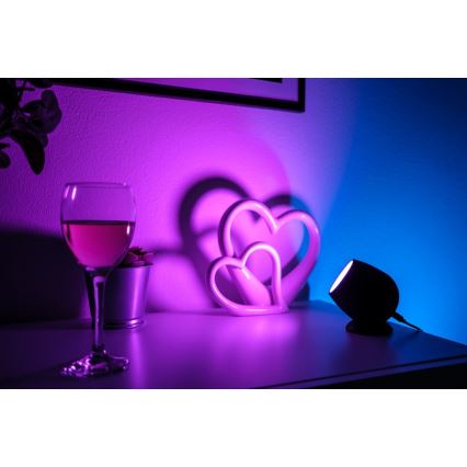 Immax NEO 07739L - LED RGB+CCT Ljusreglerad bordslampa ATMOSPHERE LED/3W/5V Wi-Fi Tuya