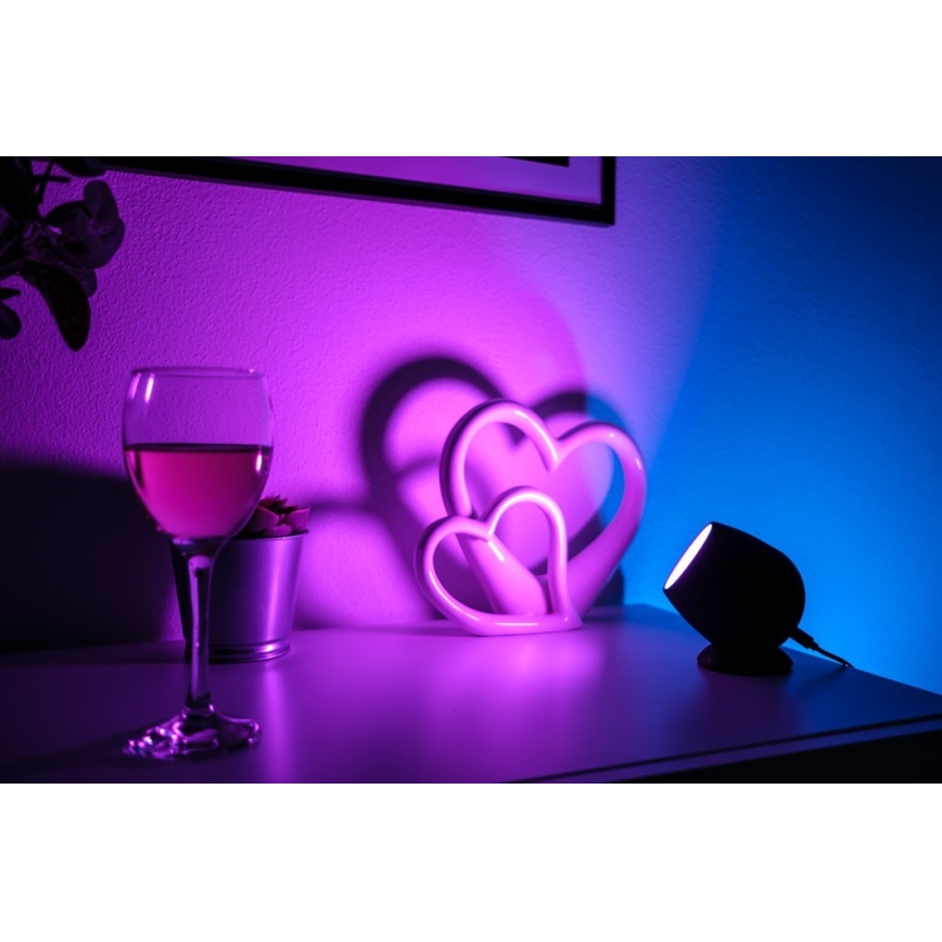 Immax NEO 07739L - LED RGB+CCT Ljusreglerad bordslampa ATMOSPHERE LED/3W/5V Wi-Fi Tuya