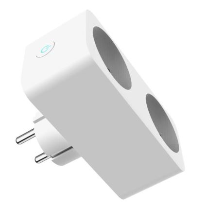 Immax NEO 07751L - Smart kontakt splitter NEO LITE 2x16A/230V Wi-Fi Tuya