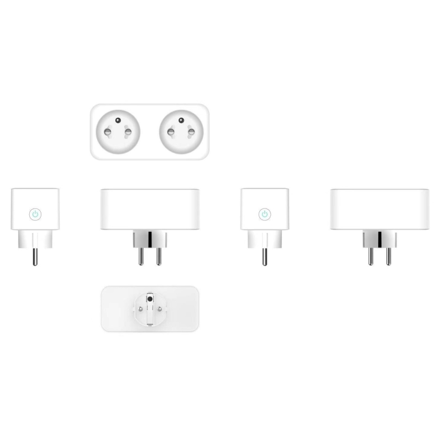 Immax NEO 07752L - Smart splitter socket 2x16A/230V Tuya