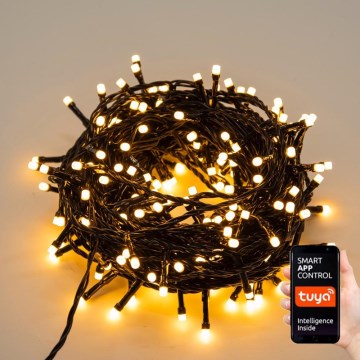 Immax NEO 07755L - LED Ljusreglerad utomhus kedja NEO LITE 400xLED/8 funktioner 43m IP44 Wi-Fi Tuya varm vit