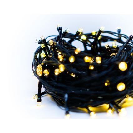 Immax NEO 07755L - LED Ljusreglerad utomhus kedja NEO LITE 400xLED/8 funktioner 43m IP44 Wi-Fi Tuya varm vit