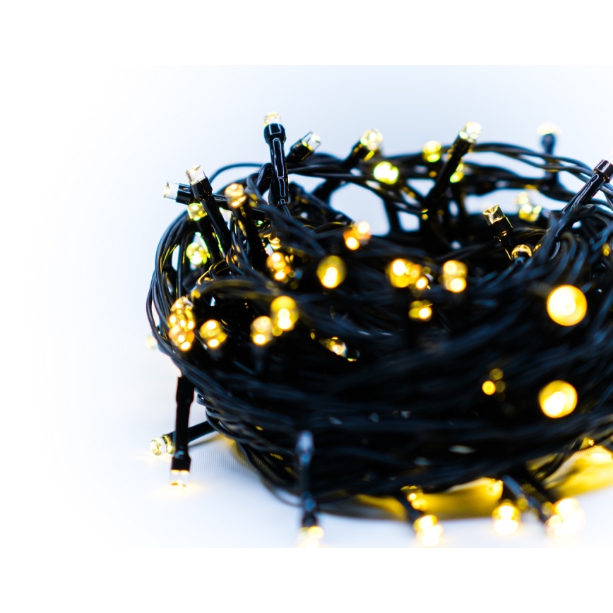 Immax NEO 07755L - LED Ljusreglerad utomhus kedja NEO LITE 400xLED/8 funktioner 43m IP44 Wi-Fi Tuya varm vit