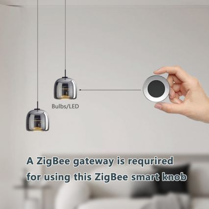 Immax NEO 07768L - Smart svängbar dimmer 1xCR2032 Tuya