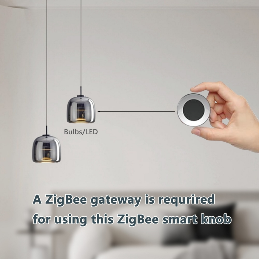 Immax NEO 07768L - Smart svängbar dimmer 1xCR2032 Tuya