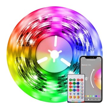 Immax NEO 07775L - LED RGB+CCT Dimbar remsa NEO LITE LED/48W/230V 10 m IP65 MUSIC Wi-Fi Tuya + fjärrkontroll