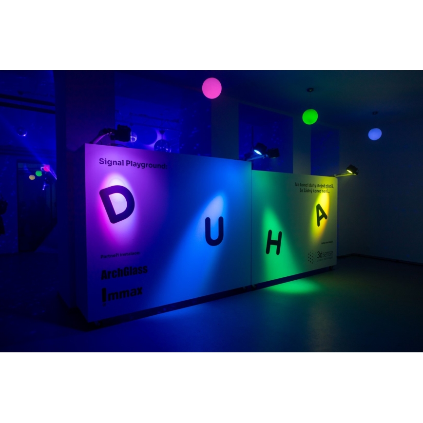 Immax NEO 07777C - KIT 3x LED RGB+CCT Ljusreglerad glödlampa GU10/4,8W/230V Tuya