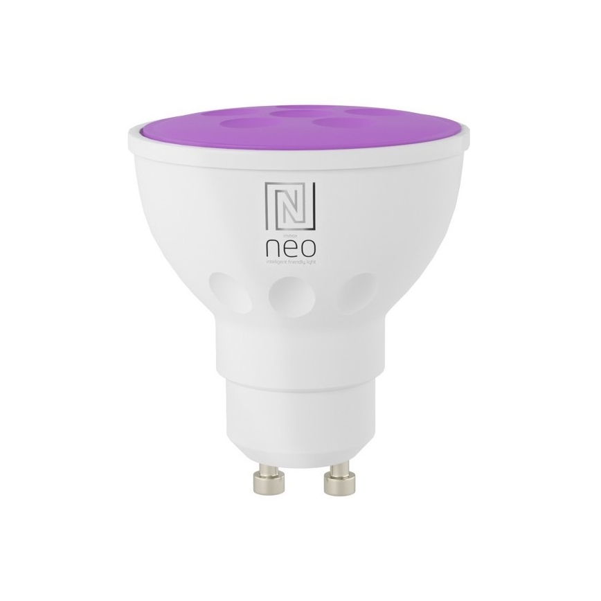 Immax NEO 07777L - LED RGB+CCT Ljusreglerad glödlampa GU10/4,8W/230V Tuya