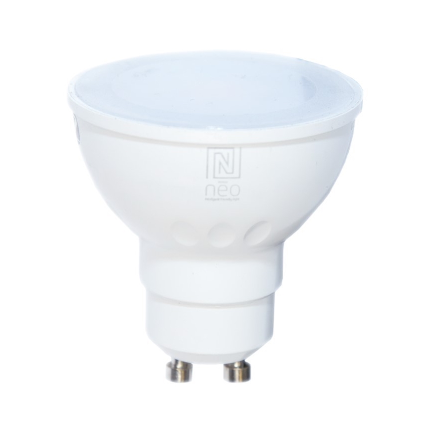 Immax NEO 07777L - LED RGB+CCT Ljusreglerad glödlampa GU10/4,8W/230V Tuya