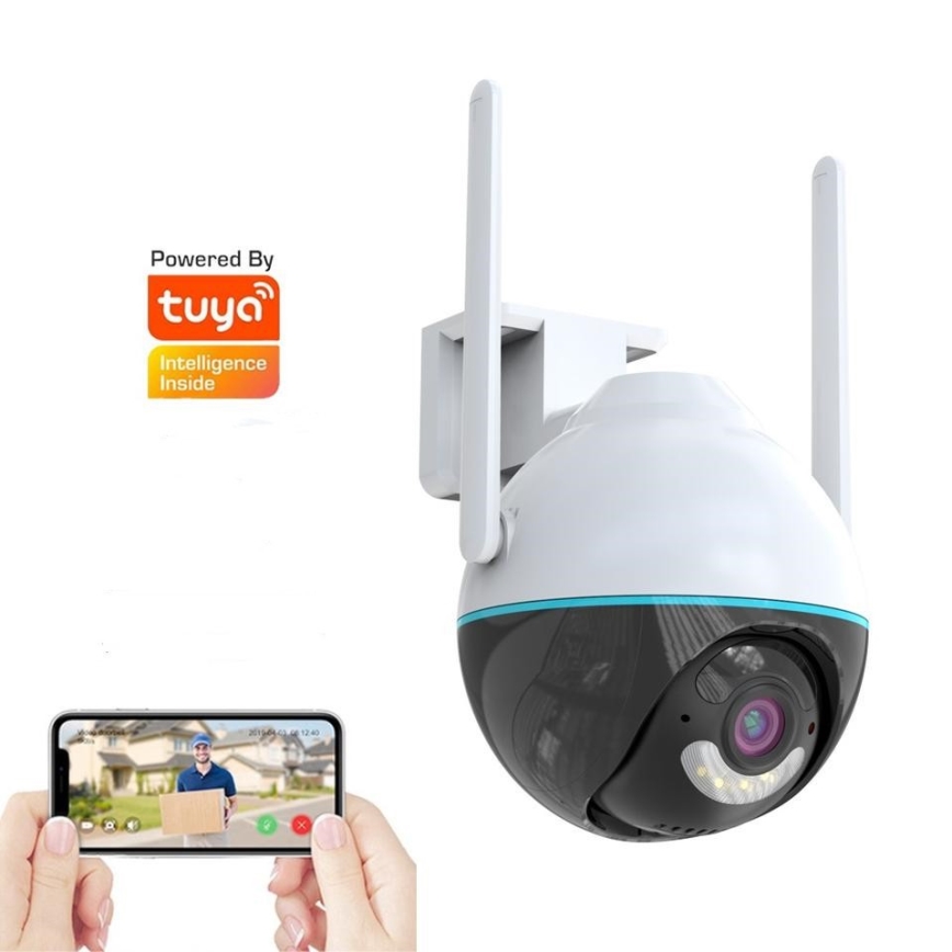 Immax NEO 07782L - Smart utomhuskamera med sensor BALL 355° P/T 4MP IP65 Wi-Fi Tuya