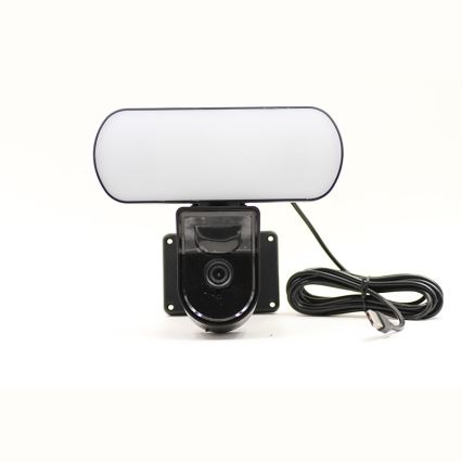 Immax NEO 07785L - LED Smart utomhuskamera med belysning LED/5,5W/5V IP65 Wi-Fi Tuya