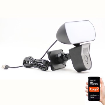 Immax NEO 07785L - LED Smart utomhuskamera med belysning LED/5,5W/5V IP65 Wi-Fi Tuya