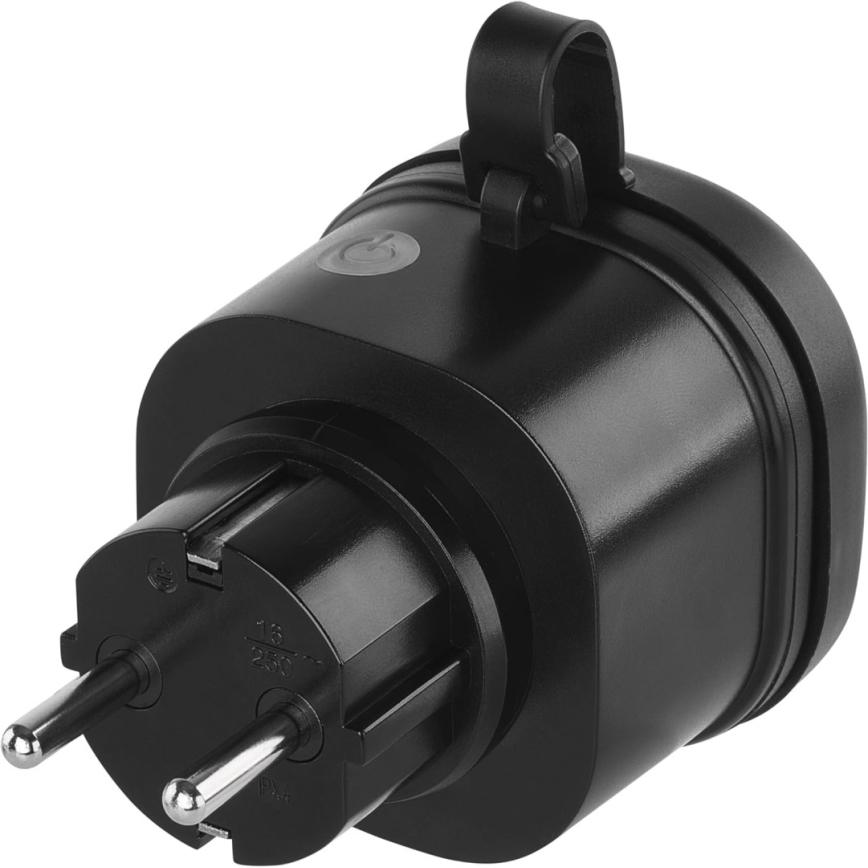Immax NEO 07787L - Smart utomhus socket NEO LITE 3680W/230V/16A IP44 Wi-Fi Tuya