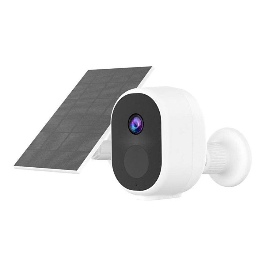 Immax NEO 07802L - Smart utomhus solcellskamera med sensor BARREL 5000 mAh Wi-Fi Tuya IP65