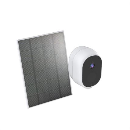 Immax NEO 07802L - Smart utomhus solcellskamera med sensor BARREL 5000 mAh Wi-Fi Tuya IP65