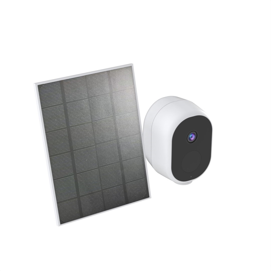 Immax NEO 07802L - Smart utomhus solcellskamera med sensor BARREL 5000 mAh Wi-Fi Tuya IP65