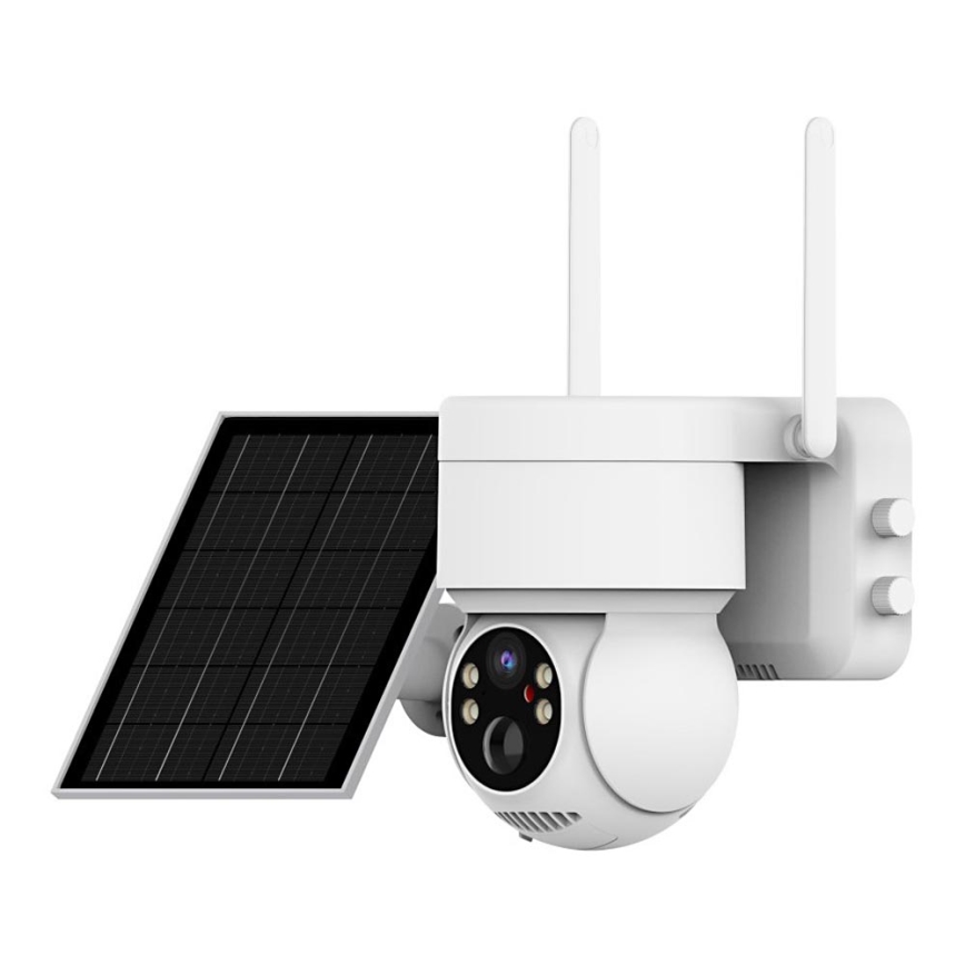 Immax NEO 07803L - Smart utomhus solcellskamera med sensor SENTRY 6000 mAh Wi-Fi Tuya IP65