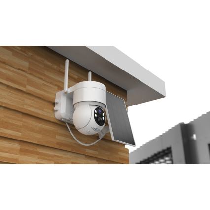 Immax NEO 07803L - Smart utomhus solcellskamera med sensor SENTRY 6000 mAh Wi-Fi Tuya IP65