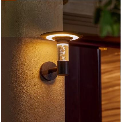 Immax NEO 07907L - LED RGB+CW/W Ljusreglerad solcell vägglampa BUBBLES LED/2W/5,5V IP54 Tuya 4000 mAh