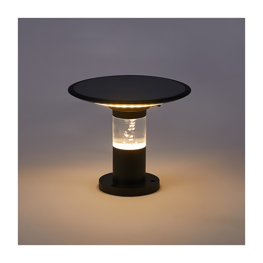Immax NEO 07908L - LED RGB+CW/W Ljusreglerad solcell lampa LED/2W/5V IP54 Tuya 4000 mAh