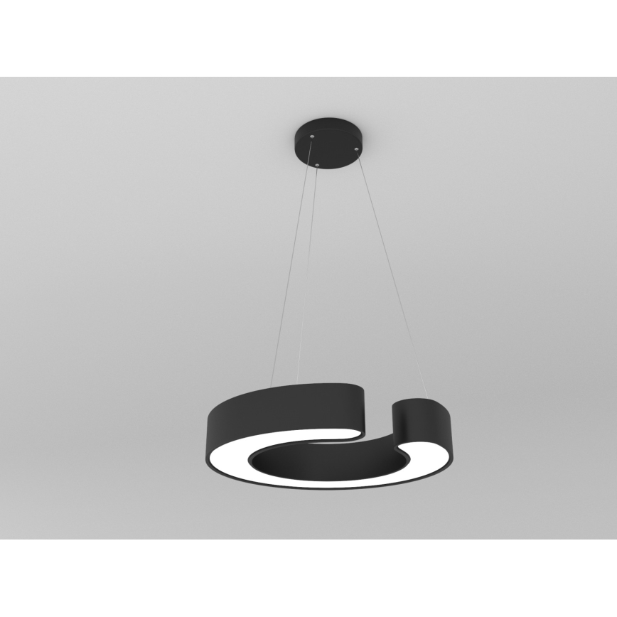Immax NEO 7134 - LED SMART Ljusreglerad ljuskrona på textilsladd CÉČKO LED/43W/230V + fjärrkontroll 60 cm Tuya ZigBee