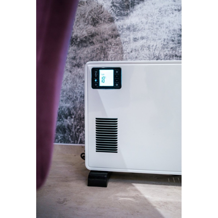 Immax NEO 07760L - Elektrisk konvektorvärmare 1000/1300/2300W LCD/timer/TURBO/termostat Wi-Fi Tuya + FK
