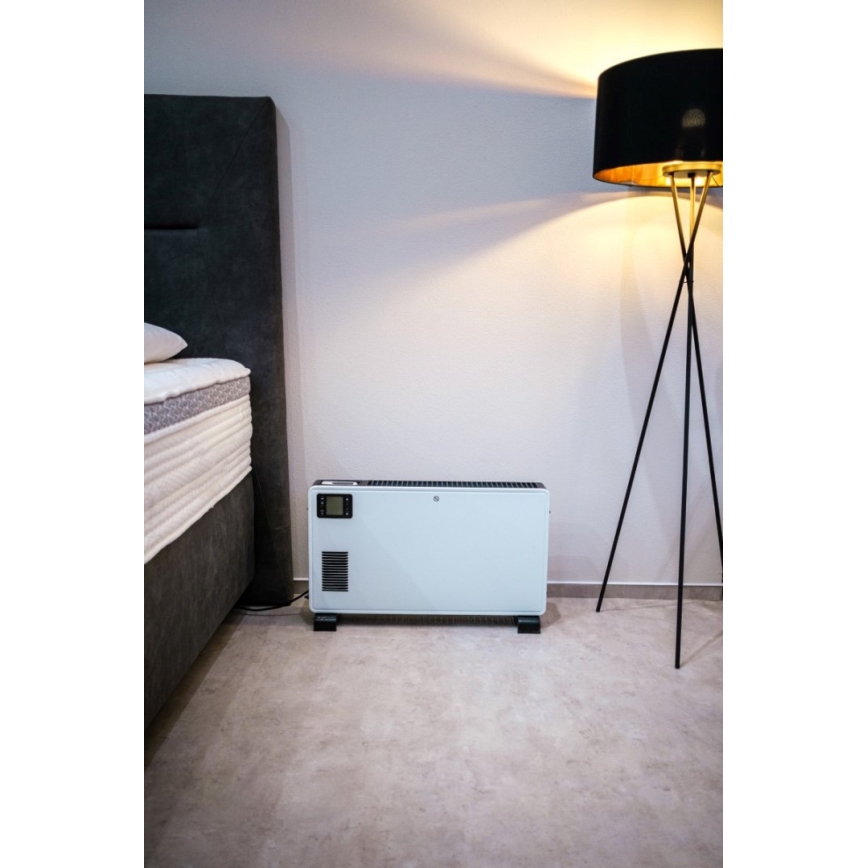 Immax NEO 07760L - Elektrisk konvektorvärmare 1000/1300/2300W LCD/timer/TURBO/termostat Wi-Fi Tuya + FK
