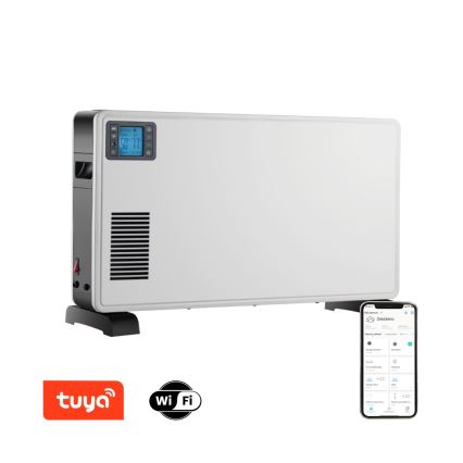 Immax NEO 07760L - Elektrisk konvektorvärmare 1000/1300/2300W LCD/timer/TURBO/termostat Wi-Fi Tuya + FK