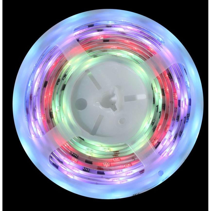 Immax NEO 07734L - LED RGB ljusreglerad  ljusslinga NEO LITE LED/18W/230V 5m MUSIC IP65 Wi-Fi Tuya + fjärrkontroll