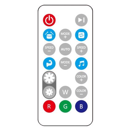 Immax NEO 07734L - LED RGB ljusreglerad  ljusslinga NEO LITE LED/18W/230V 5m MUSIC IP65 Wi-Fi Tuya + fjärrkontroll