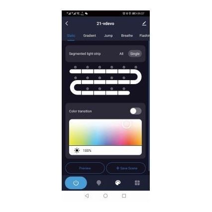 Immax NEO 07734L - LED RGB ljusreglerad  ljusslinga NEO LITE LED/18W/230V 5m MUSIC IP65 Wi-Fi Tuya + fjärrkontroll