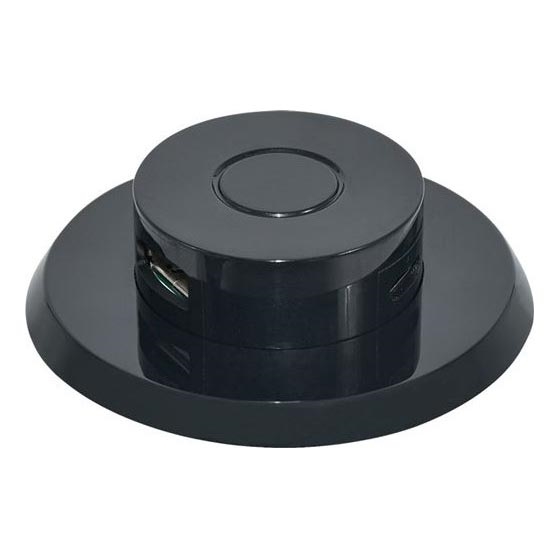 Inbyggd USB laddare USB A+C svart