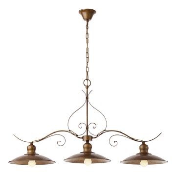 INCANTI 02-759 - Ljuskrona med kedja LENA 3xE27/42W/230V