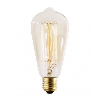 Industriell dekorativ dimbar glödlamp SELEBY ST64 E27/60W/230V 2200K