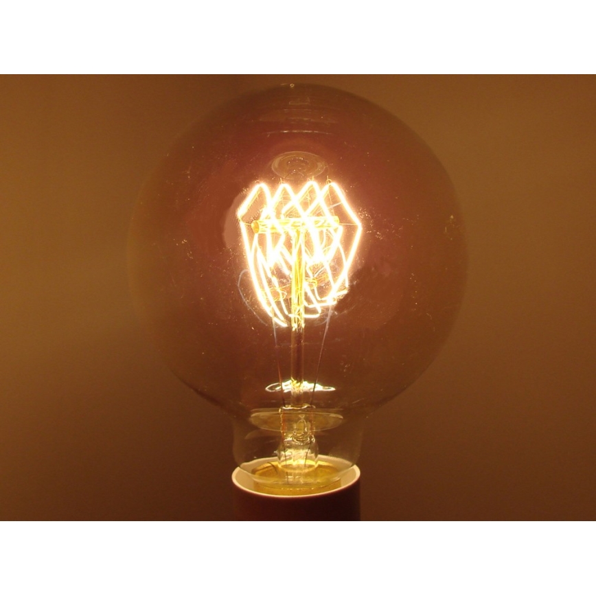 Industriell dekorativ dimbar glödlampa SELEBY G95 E27/60W/230V 2200K